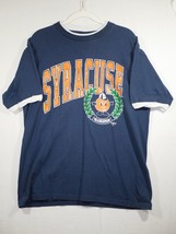 Vintage TSI 1992 SU Syracuse Orangemen Otto Layered T Shirt Blue Size Large - £31.92 GBP