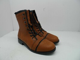 Royal Elastics WOmen&#39;s Delphin Mid Calf Casual Dress Boot Brown Size 6.5M - $17.80