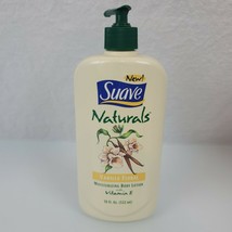 Vintage Suave Naturals Vanilla Floral Moisturizing Lotion With Vitamin E 18 Oz - £38.65 GBP