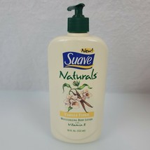 Vintage Suave Naturals Vanilla Floral Moisturizing Lotion With Vitamin E 18 Oz - £39.46 GBP