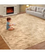Super Soft Shaggy Rugs Carpets 2.6x5.2 Feet Plush Area Rugs for Living R... - $449.09 MXN