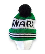 Target Gnarly Knit Beanie Green White Black Pom Pom Ski Snowboard Hat - $20.79 CAD
