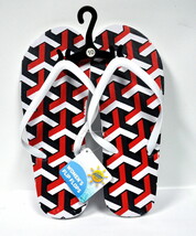 Womens Patterned Flip Flops - £4.75 GBP