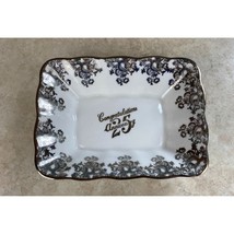 Royal Albert Rectangular 25th Anniversary Fine Bone China England Candy ... - $16.82