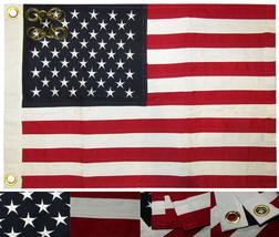 Ant Enterprises 16x24 USA American 50 Star 16&quot;x24&quot; 100% Cotton Flag Grom... - £25.85 GBP