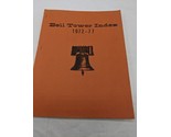 Vintage Bell Tower Index 1972-77 Ruth Conrad Booklet - £46.71 GBP