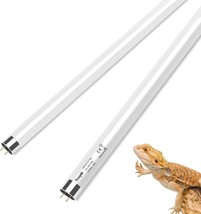 2 Pack T5 10.0 Reptile Light 22in UVA UVB Fluorescent Lamp Tub Bulb Illu... - $41.13