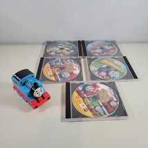 Thomas The Tank Lot DVDs and Toy Engine 4-inch Pull Along/Push Along - £13.53 GBP