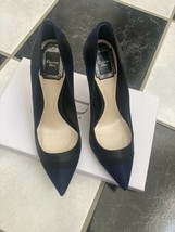 NIB 100% AUTH Christain Dior Declinaison Defile Pointed Toe Pumps $870 Sz 37 - £476.14 GBP