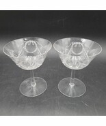 Two Antique c.1920 Fostoria Garland Champagne Sherbet Clear Etch Glasses... - $283.06 MXN