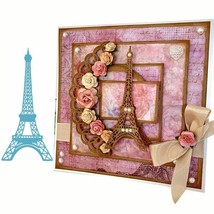 Eiffel tower metal cutting dies stencils diy scrapbooking album stamp card 293513297023 thumb200