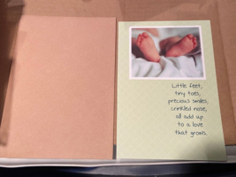 Congratulations New Baby Neutral Recycled paper Greeting Card *NEW* r1 - £3.59 GBP