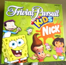 Trivial Pursuit For Kids Nickelodeon Board Game-Complete - $16.00
