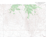 Scottys Junction NE Nevada 1968 Vintage USGS Topo Map 7.5 Quadrangle Top... - $23.99
