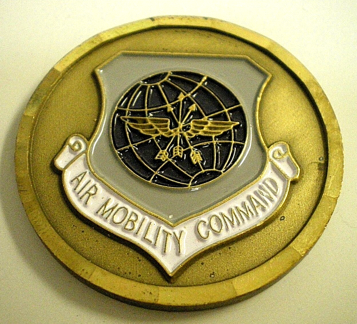 Primary image for USAF AIR MOBILITY COMMAND Year Of The Family 1999 Air Force AMC CHALLENGE COIN