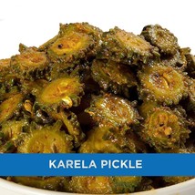 Home Made Karela Pickle Karele Ka Achar Less Oil 500 gm Bitter Gourd Pic... - £26.93 GBP