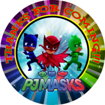 12 PJ Masks Birthday Party Favor Stickers (Bags Not Included) #8 - £8.71 GBP