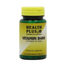 Health Plus Vitamin D 400iu Vitamin D Supplement - 90 Tablets  - $192.53 MXN