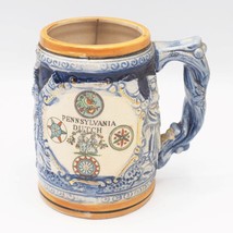 Pennsylvania Dutch Beer Stein Mug Tankard - $58.01