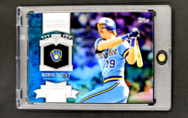 2013 Topps Chasing History HoloFoil #CH-34 Robin Yount Milwaukee Brewers HOF - $2.88