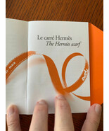 Authentic Hermes Men&#39;s Tie Booklet Guide Designer Paris Fashion Clothing - $467.82 MXN