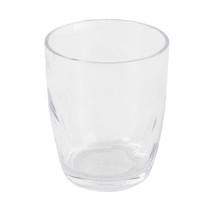 Cravings By Chrissy Teigen 15oz Clear Plastic Debossed Double Old Fashion Cup - £41.31 GBP