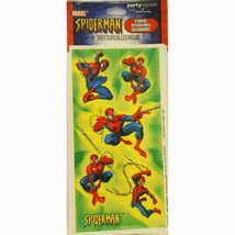 Spider-Sense Spider-Man Party Favor Stickers 4 sheets Per Package Birthday Gifts - £1.77 GBP