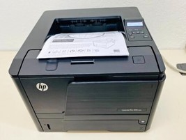 HP LaserJet Pro 400 M401n Workgroup B&amp;W Laser Printer w/Toner 1200×1200 DPI - $50.00