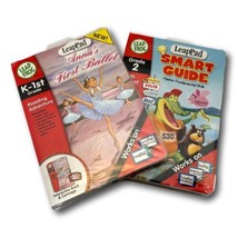 LeapPad Leap Frog Lot 2 Cartridge Book Annas First Ballet 1 Math Fundeme... - $31.63