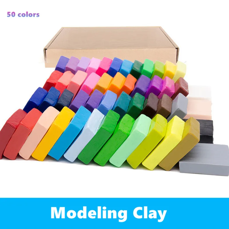 24 Pcs DIY Polymer Clay Baking Hand Casting Kit Puzzle Modeling Baby Handprint - £26.11 GBP+