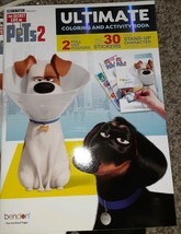 Bendon Coloring Books The Secret Life Of PETS 2 Stickers Kids Activities... - £1.55 GBP