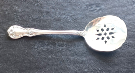 Vintage Towle Sterling Silver Old Master Bon Bon Spoon w/ Pierced Bowl - $34.65