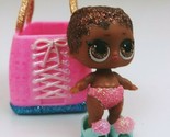 LOL Surprise Doll Secret Agent Lil Sister Baby Glitter With Accessories - $12.60