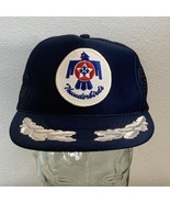 VTG Blue Thunderbirds Snapback Baseball Cap Hat Mesh Trucker Hat Air Sho... - $303.84 MXN