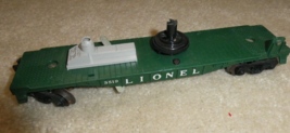 Vintage O Scale Lionel 3519 Satellite Launcher Flat Car Incomplete - £13.96 GBP