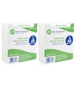 100 Sterile Gauze Sponge 12 Ply 4&quot; x 4&quot;, 2&#39;s Gauze Pad 2 box of 50, Dyna... - $14.45 CAD