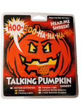 Radio Shack:  (2009) Halloween Talking Pumpkin Insert. Make an Offer! - £10.24 GBP