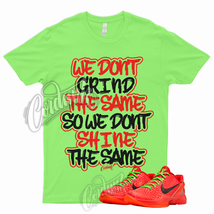 GRIND Neon Green Shirt to Match 6 Christmas Bright Crimson Red Electric Reverse - £20.25 GBP+