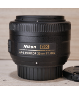 Nikon DX AF-S NIKKOR 35mm 1:1.8G Portrait Lens *GOOD/TESTED* - €84,64 EUR