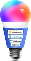 Smart Led Light Bulb, Meross Smart Wifi Led Bulbs, 810 Lumens, Dimmable, 1 Pack. - £28.29 GBP