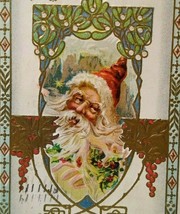 Santa Claus Christmas Postcard Saint Nick J.J. Marks 538 Vintage 1913 Or... - $14.82