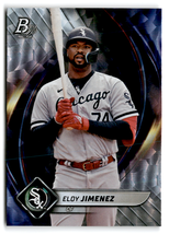 2022 Bowman Platinum Ice Foilboard #99 Eloy Jimenez NM Near Mint White  ID:66537 - £1.52 GBP