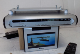 Polaroid Under Counter Cabinet 7” LCD TV + DVD Player Model FDM-0715 No ... - $44.08