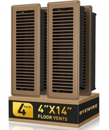 4x14 Floor Register Vent - Heavy Duty Steel Vent Covers for Home Floor a... - $29.69