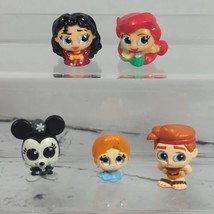 Disney Doorables Mini Figures Lot of  5 Hercules Ariel Minnie  - £9.27 GBP