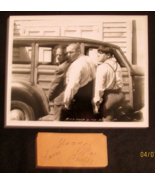 THREE STOOGES: MOE,LARRY,CURLY (ORIGINAL CUT VINTAGE AUTOGRAPH &amp; PHOTO) ... - $21,792.80 MXN