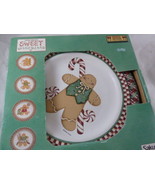Debbie Mumm Sweet Gingerland Set of 4 Salad / Dessert Plates  Plus 1 ext... - $62.59 CAD