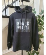 Swarthy Mystic Men Black Solid Cotton Drawstring Long Sleeve Black Wealt... - $61.54 CAD
