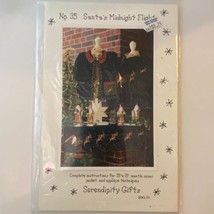 Serendipity Gifts SDG35 Santas Midnight Flight 2002 Pattern Sewing Craft - £6.27 GBP