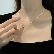 Simple 925 Necklace Wind Cauliflower Chain Sparkling Clavicle Chain 520 Necklace - £8.03 GBP